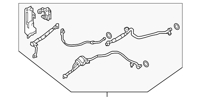 Pressure Line - Nissan (92441-3NK0B)