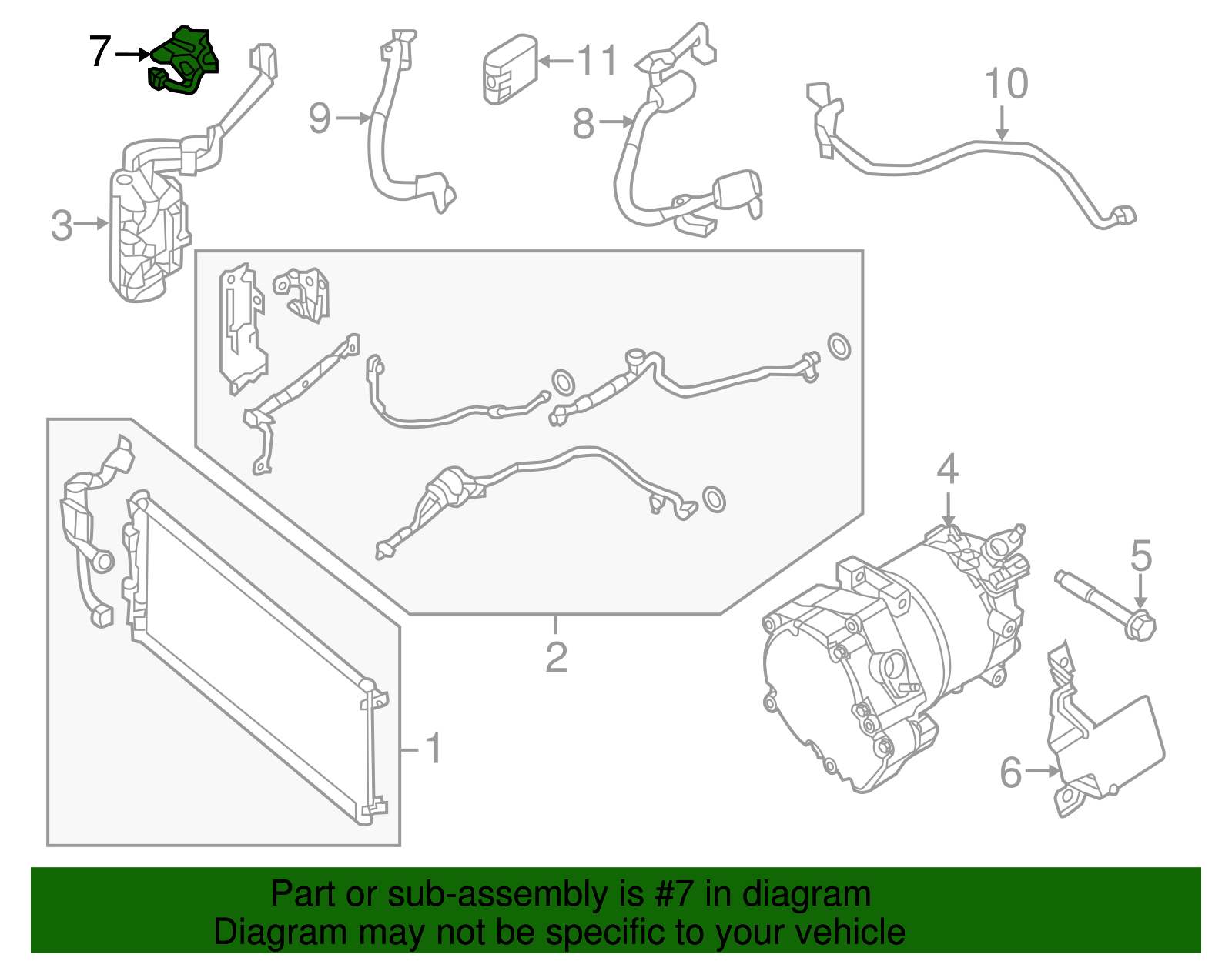 Two Way Valve - Nissan (92487-5SA0A)