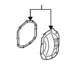 12479248 - Front Drive Axle: Carrier Cover for Chevrolet: Colorado | GMC: Canyon | Hummer: H3, H3T Image