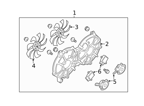 Cooling Fan for 2012 INFINITI M56 #0