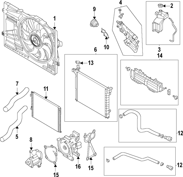 86950T1100 - : Radiator Shutter Assembly for Hyundai Image