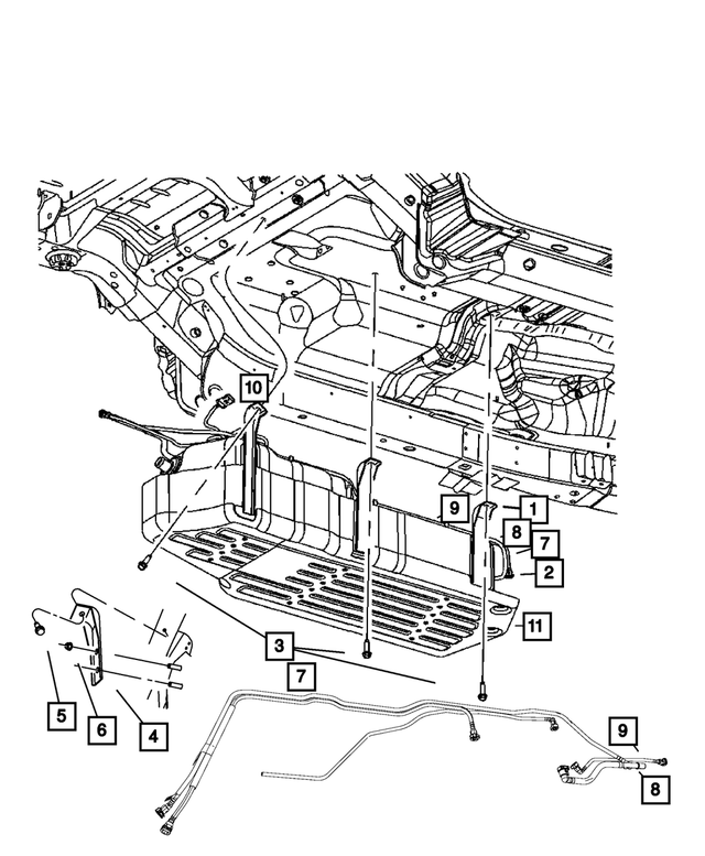 5143963AB - Fuel: Fuel Module Wiring for Mopar Image