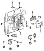 4675181 - : Window Motor for Chrysler: Imperial, New Yorker, Town &amp; Country | Dodge: Caravan, Dynasty, Grand Caravan Image
