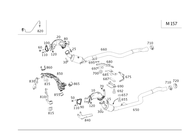2124900095 - : Strut for Mercedes-Benz Image