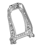 13562378 - Body: Seat Back Frame for GM Image