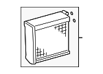 8850102180 - HVAC: Evaporator Core for Toyota: Corolla, Matrix Image