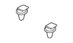 98630G3000 - Wiper &amp; Washer: Windshield Washer Nozzle for Kia Image