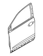 67010T0JX90ZZ - : Door Shell for Honda: CR-V Image