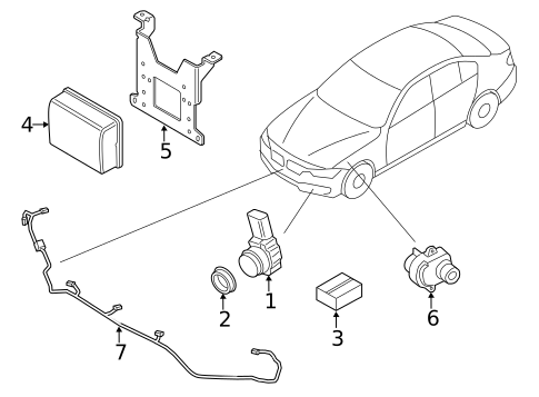 Bumper & Components - Front for 2015 BMW 335i #4
