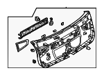 4K9867979F4PK - Body: Lower Trim Panel for Audi: A6 allroad, RS6 Avant Image