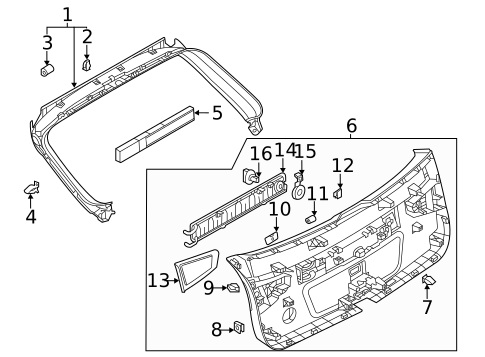 Interior Trim for 2025 Audi RS6 Avant #0