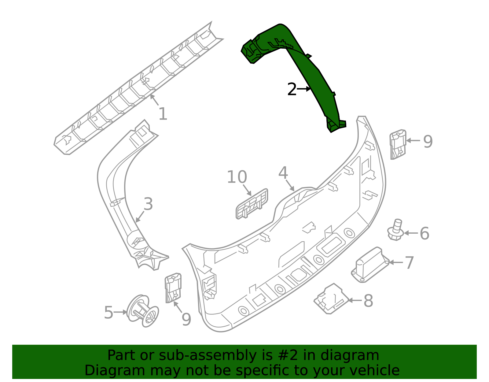 2019-2020 Infiniti QX60 Side Trim 909021A68A | Faulkner Infiniti of ...