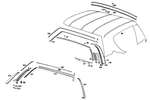 1156981589 - : Trim Molding for Mercedes-Benz Image
