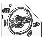 7TM99U00AA - : Steering Wheel for Fiat: 500E Image