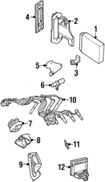F7PZ12A650MA - Electrical: PCM for Ford: Crown Victoria | Mercury: Grand Marquis Image