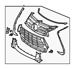 5310130860 - : Grille Assembly for Lexus Image