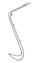 5271330120 - : Side Molding for Lexus: GS Turbo, GS200t, GS300, GS350, GS450h Image