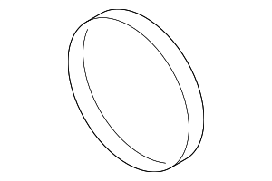 13718648429 - Engine: Air Duct O-Ring for BMW: 540i, 540i xDrive, 640i xDrive Gran Turismo, 840i, 840i Gran Coupe, 840i xDrive, 840i xDrive Gran Coupe, M760i xDrive, X3, X4, X5, X6, X7 Image