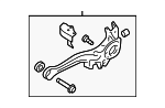 20252AG031 - Suspension: Trailing Arm for Subaru Image