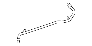 6E121044AB - Cooling System: Engine Coolant Pipe for Audi Image