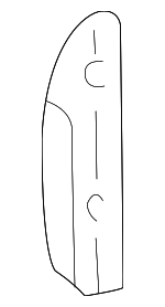 YC3Z78672A52AAA - Body: Armrest Cover Side Cover for Ford: Excursion Image