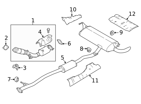 Exhaust Components for 2021 Nissan Qashqai #0