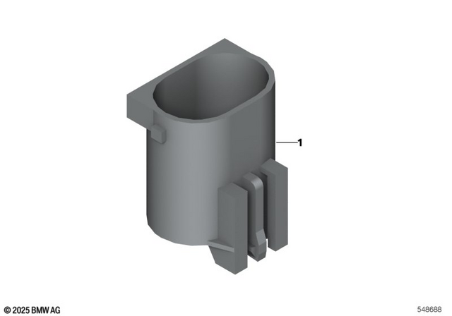 61137713413 - General Electrical System: Cap - 4-Pol kod. A for BMW-Motorrad Image