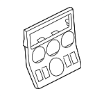 51168411651 - : Radio Trim for BMW: Z3 Image
