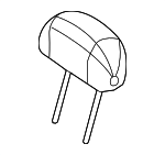 52107063601 - Body: Headrest for Mini: Cooper Image