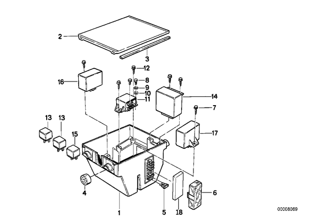 61132305058 - : Cover for BMW-Motorrad Image