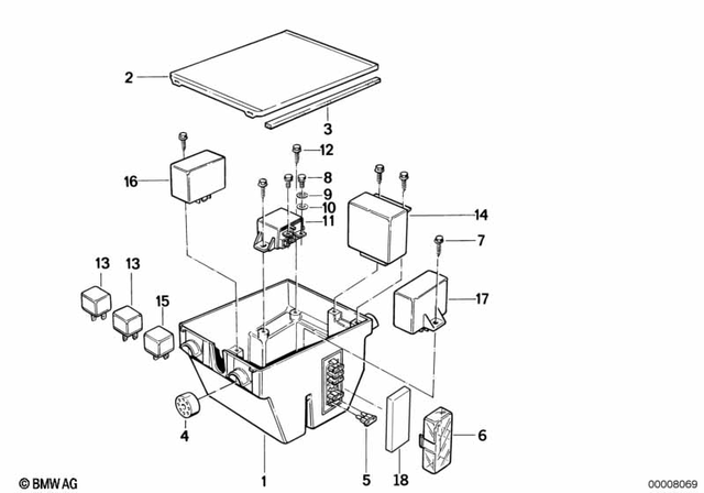 61131459002 - : Fuse Box                  for BMW-Motorrad Image