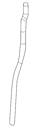 PX8E15383 - Cooling System: Overflow Hose for Mazda Image
