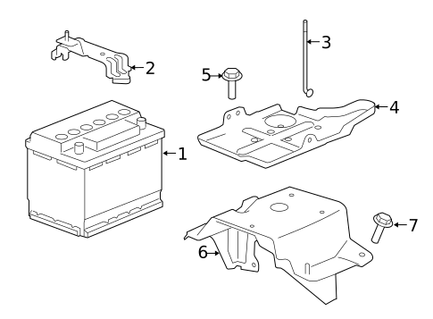 Battery for 2008 Saturn Vue #0