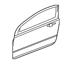 67050SVAA90ZZ - Body: Door Shell for Honda: Civic Image