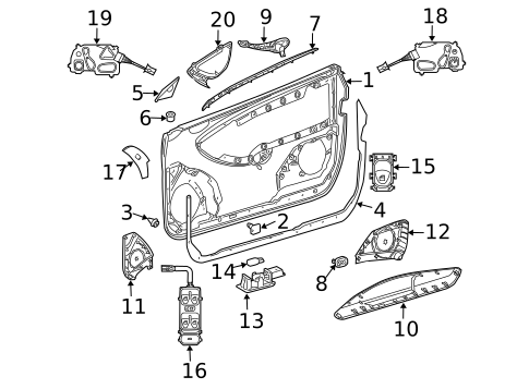 Power Seats for 2007 Mercedes-Benz CLK350 #4