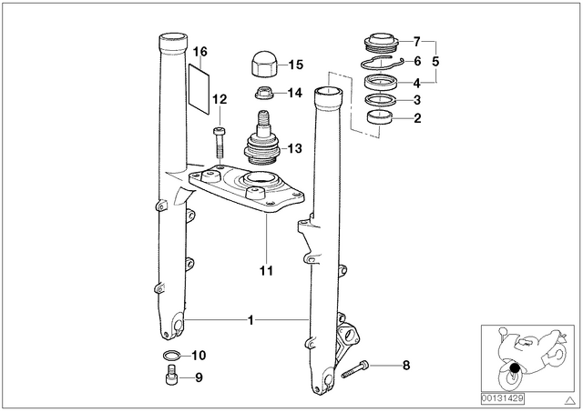 7129906038 - : Isa Screw - M8X35-10.9 Mk for BMW-Motorrad Image