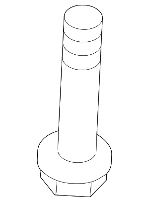 N91165701 - : Tail Lamp Assembly Bolt for Porsche Image