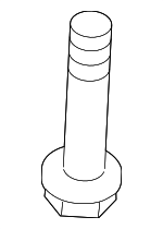 N91165701 - Body: Side Support Mount Bolt for Porsche: Macan, Panamera Image