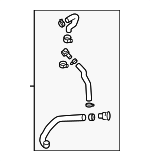 97311ES000 - HVAC: Inlet Hose for Kia Image