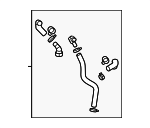 97312ES000 - HVAC: Outlet Hose for Kia Image