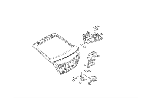 Locking System for 2003 Mercedes-Benz C230 #0