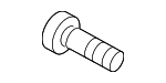 93901222J0 - Body: Body Side Molding Screw for Honda Image