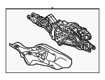 4N0501055L - Suspension: Steering Gear for Audi Image