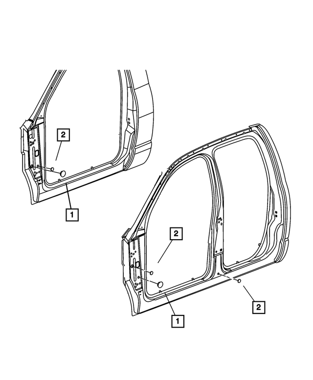 5255216 - Body Sheet Metal Except Doors: Body Plug for Mopar Image