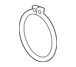 9009907114 - HVAC: Clutch &amp; Pulley Snap Ring for Toyota: 4Runner, Avalon, Camry, Celica, Corolla, Highlander, Land Cruiser, Supra Image