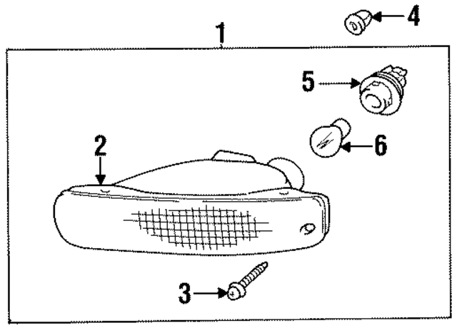 8151020780 - : Signal Lamp for Toyota Image