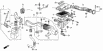 90775PG7000 - Electrical/Exhaust/Heater/Fuel: BOLT-WASHER (6X22) for Acura Image