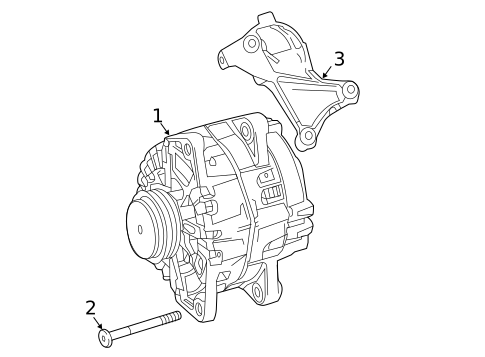 Alternator/Generator & Related Components for 2020 Mercedes-Benz G63 AMG #0