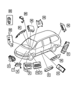 SN46YQLAD - : Message Center Module for Mopar Image
