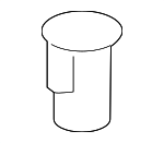 555380C010 - : Blank Cover for Toyota: Highlander, Tundra Image